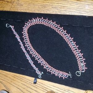 Matching Necklace and Bracelet